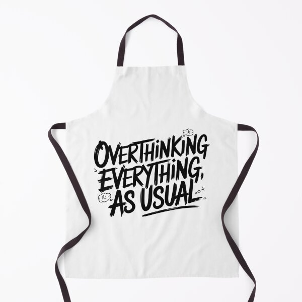 Item preview, Overthinking Everything As Usual Design| Funny Anxiety Social Humor Relatable Slogan | Mental Health designed and sold by pixelpopplanet.