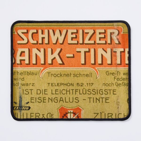 Item preview, Swiss Bank Ink – Elegance in Glass and Writing / Swiss Artwork Photography designed and sold by Raphael Wolf.