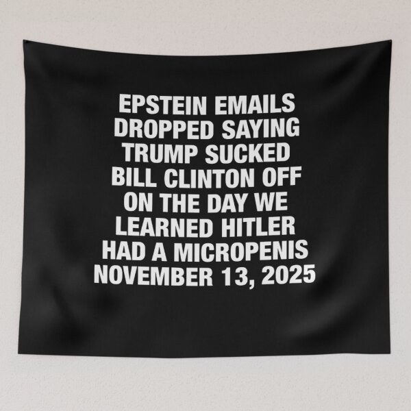 Item preview, epstein emails dropped trump sucked clinton (ON BACK) designed and sold by FocusForStars22.