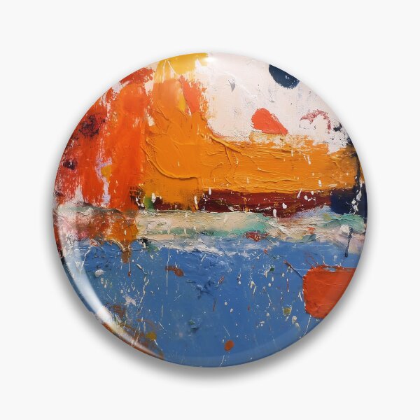 Item preview, Vibrant Abstract Expressionist Painting designed and sold by lautir.