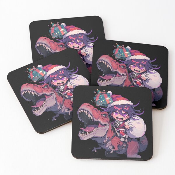 Item preview, Kokichi Ouma Christmas Dinosaur Ride Danganronpa Anime designed and sold by thedarvills.