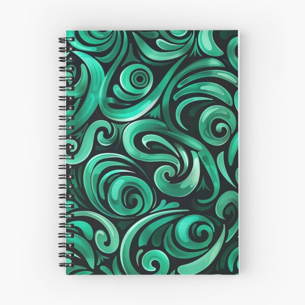 Item preview, New Zealand Māori Paua Pattern Koru Design 641 designed and sold by GrinGalore.
