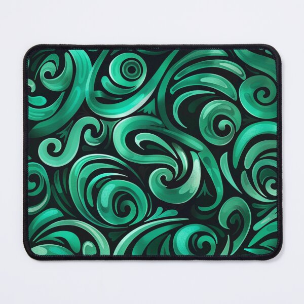 Item preview, New Zealand Māori Paua Pattern Koru Design 641 designed and sold by GrinGalore.