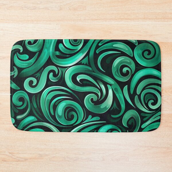 Item preview, New Zealand Māori Paua Pattern Koru Design 641 designed and sold by GrinGalore.