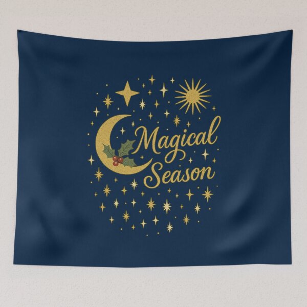 Item preview, Magical Season - Celestial Christmas Holiday designed and sold by PunchDrop.