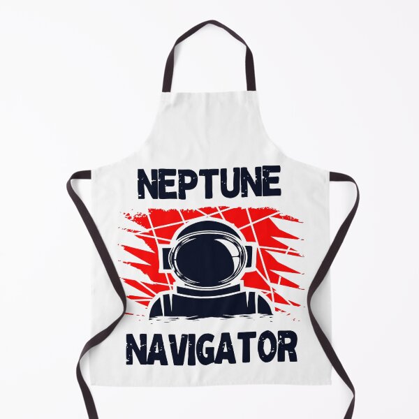 Item preview, Neptune Navigator — Deep Space Astronaut | Sci-Fi Ocean Planet Art designed and sold by Weird Broken Art.