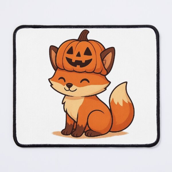 Item preview, halloween fox designed and sold by PawsGiggles.