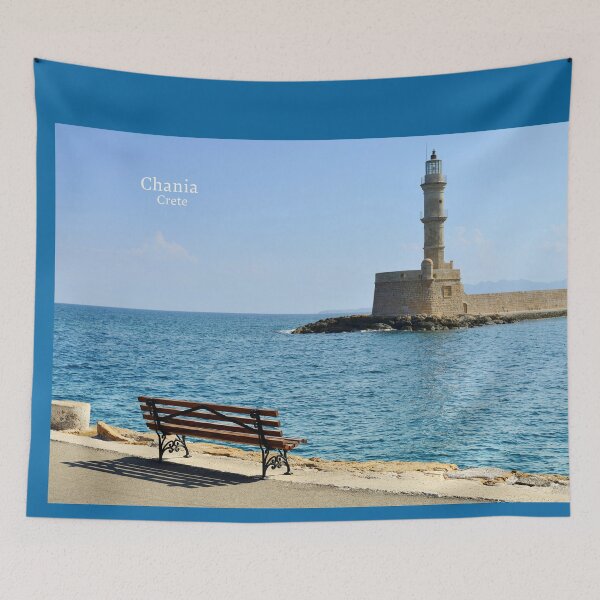 Item preview, Crete, Greece, Chania Lighthouse designed and sold by studio838.