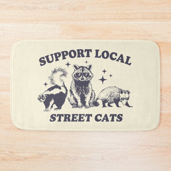 Item preview, Support Your Local Street Cats Raccoon Possum  designed and sold by Y-Vibes.