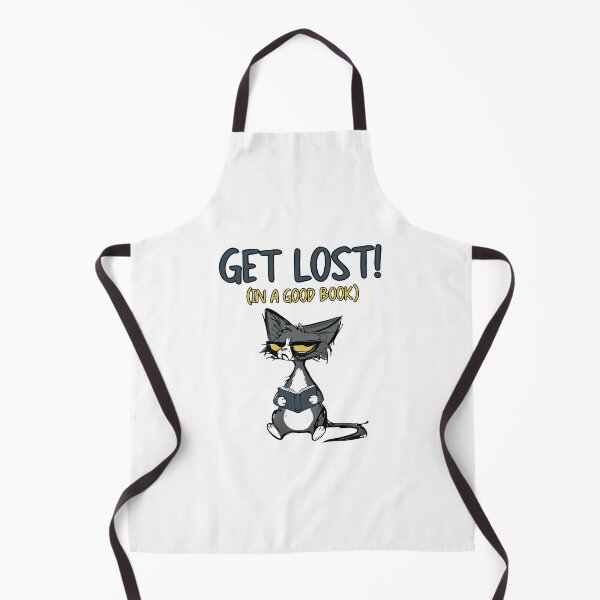 Item preview, Get Lost in a Good Book Cat's Reading designed and sold by Steele-Art.