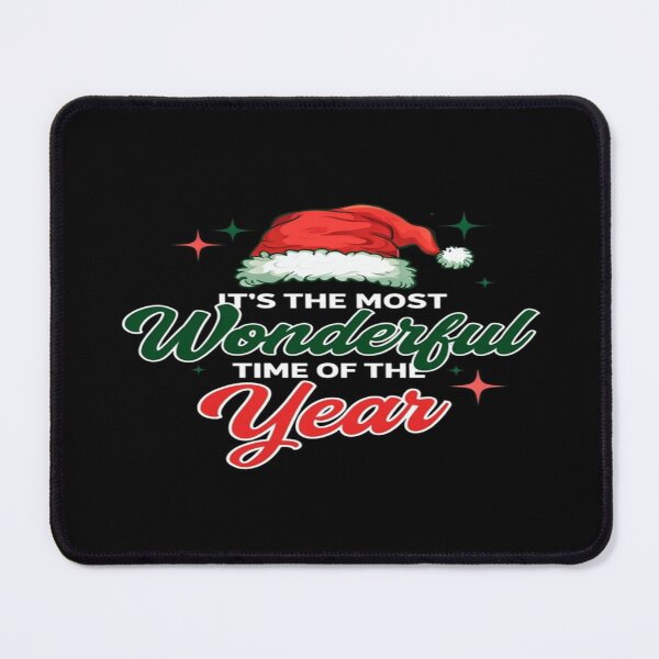 Item preview, Festive Christmas Quote Design – Santa Hat & Sparkles Typography for Holiday Decor & Gifts designed and sold by Bright Nest Studio.