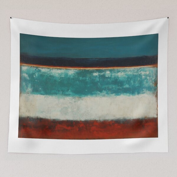 Item preview, Bold Horizontal Abstract expressionist painting designed and sold by lautir.