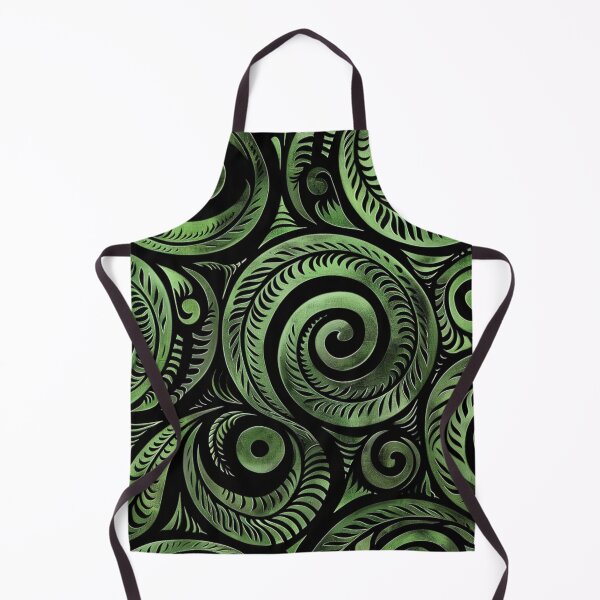 Item preview, New Zealand Māori Paua Pattern Koru Design 643 designed and sold by GrinGalore.