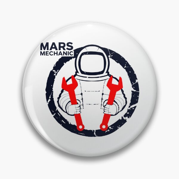 Item preview, Mars Mechanic 2 — Red Planet Astronaut Engineer | Sci-Fi Space Art designed and sold by Weird Broken Art.