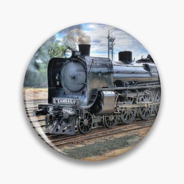 Item preview, Steam Train visiting Echuca - Echuca, Victoria, Australia designed and sold by Steven Jodoin.