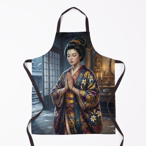 Item preview, Hosokawa Gracia: Prayer in the Snow - Samurai Christian Lady designed and sold by Mori-no-Akari.