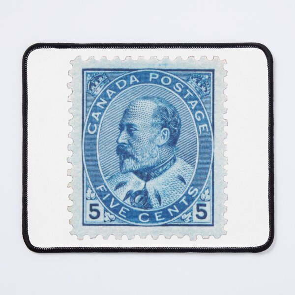 Item preview, Canada Blue Vintage Postage Stamp designed and sold by red-amber65.
