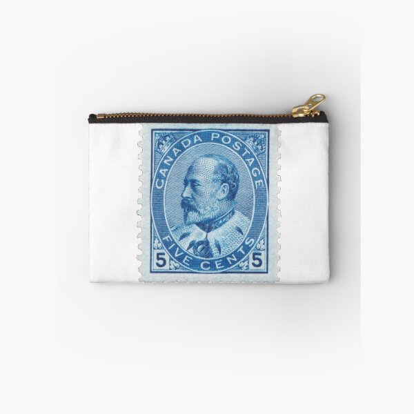 Item preview, Canada Blue Vintage Postage Stamp designed and sold by red-amber65.