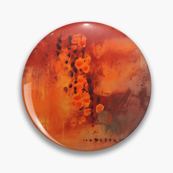 Item preview, Fiery Abstract Expressionist painting designed and sold by lautir.