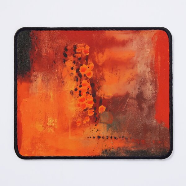 Item preview, Fiery Abstract Expressionist painting designed and sold by lautir.