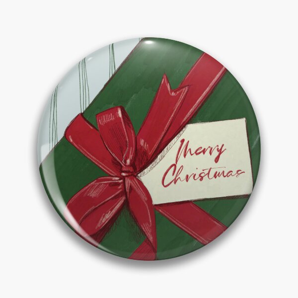 Item preview, Merry Christmas Gift box Illustration Art by Dina Stoianova designed and sold by Dina Stoianova.