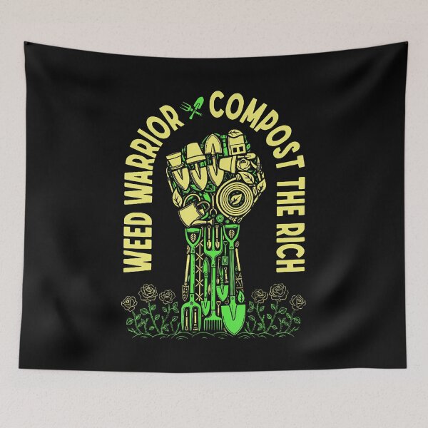 Item preview, Funny Gardening Weed Warrior Compost The Rich Gardener designed and sold by KristinCleo.