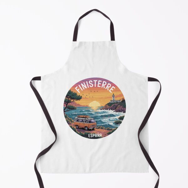 Item preview, Finisterre España - Coastal Sunset with Surfboards and Lighthouse designed and sold by CircinusStore.