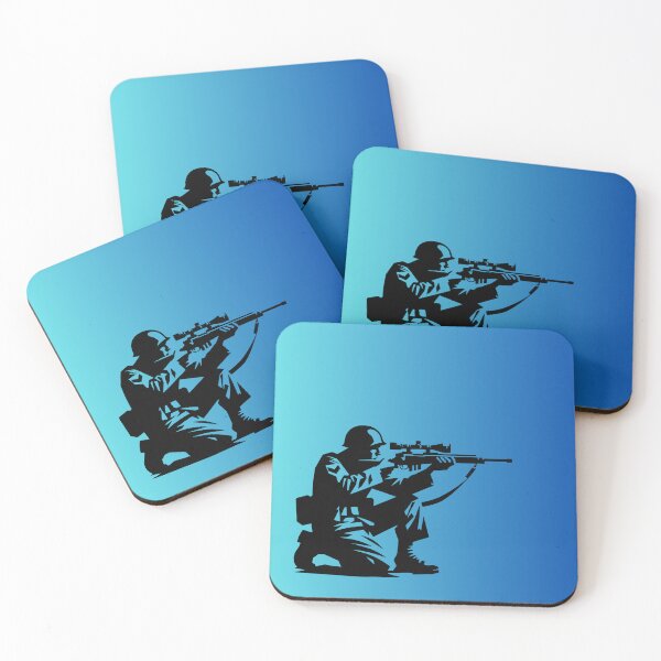 Item preview, Sniper Soldier Silhouette designed and sold by Tom-Riley.