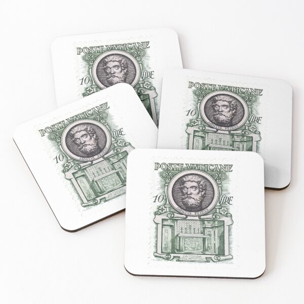 Item preview, Italy Poste Vaticane Vintage Postage Stamp designed and sold by red-amber65.