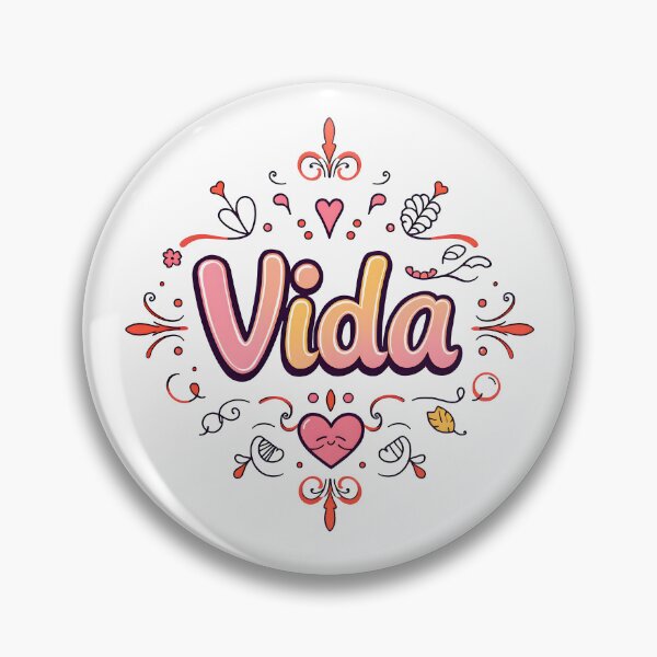 Item preview, Tipografía alegre que deletrea la palabra “Vida” designed and sold by Beleza e Estilo.