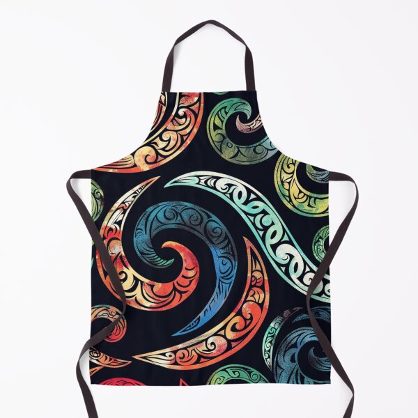 Item preview, New Zealand Māori Paua Pattern Koru Design 645 designed and sold by GrinGalore.