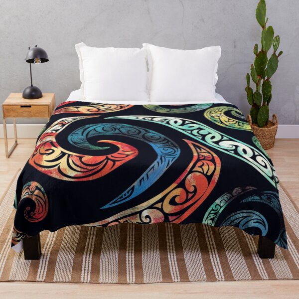 Item preview, New Zealand Māori Paua Pattern Koru Design 645 designed and sold by GrinGalore.