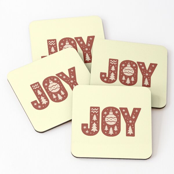 Item preview, JOY - Cozy Christmas Holiday Classic Vibes designed and sold by PunchDrop.