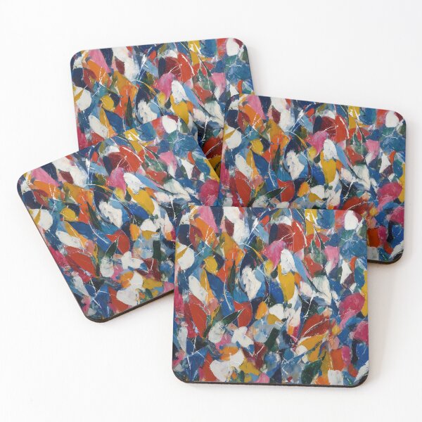 Item preview, Vibrant Abstract epressionist Color Explosion designed and sold by lautir.