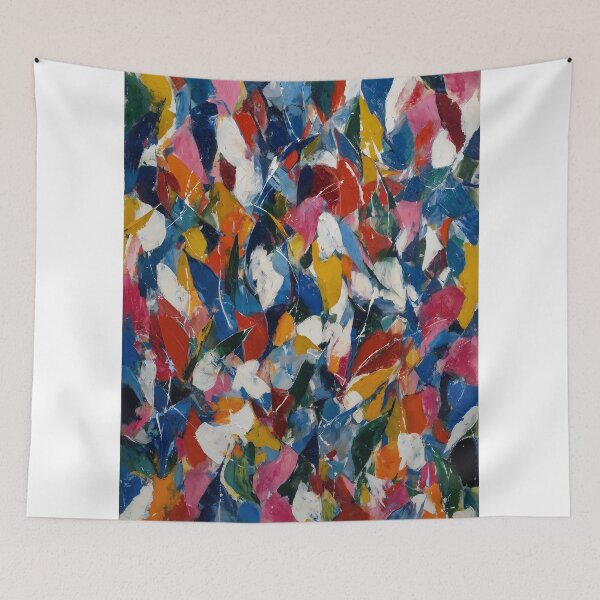Item preview, Vibrant Abstract epressionist Color Explosion designed and sold by lautir.