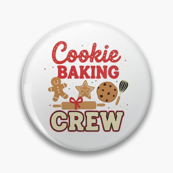 Item preview, Christmas Cookie Baking Crew Gingerbread Holiday designed and sold by ElisabethRaven.