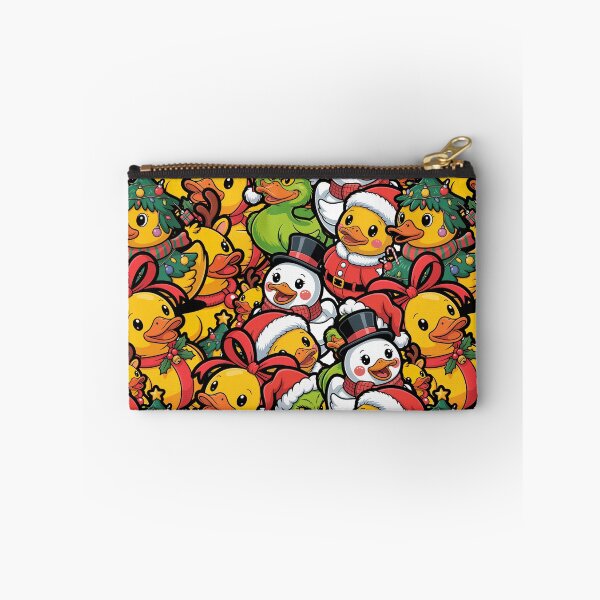 Item preview, Cute Christmas Rubber Duck Pattern designed and sold by MonkiFlipp.