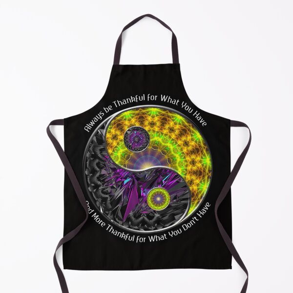 Item preview, Always Be Thankful for What You Have Yin Yang Symbol designed and sold by Warren Paul Harris.