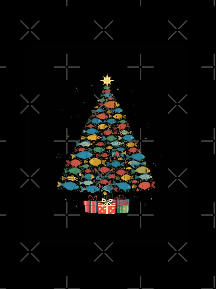 Thumbnail 4 of 4, iPhone Case, Fish Christmas Tree designed and sold by Thread&Fable.