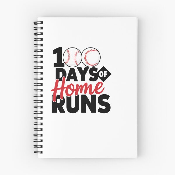 Item preview, 100 days home runs – Baseball Theme designed and sold by artcultreone.