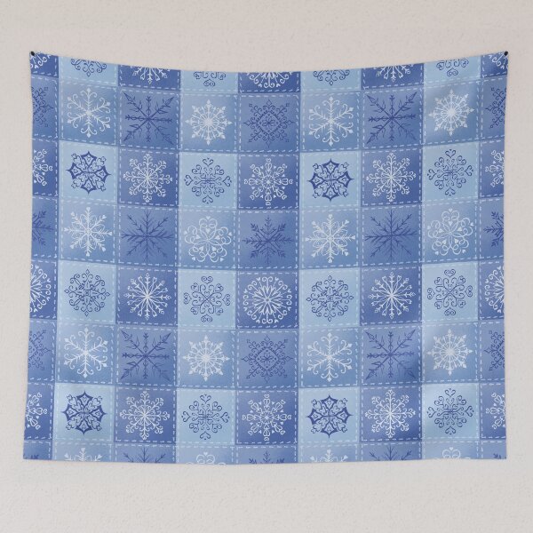 Item preview, Christmas Quilt - light blue designed and sold by AllegraMussato.