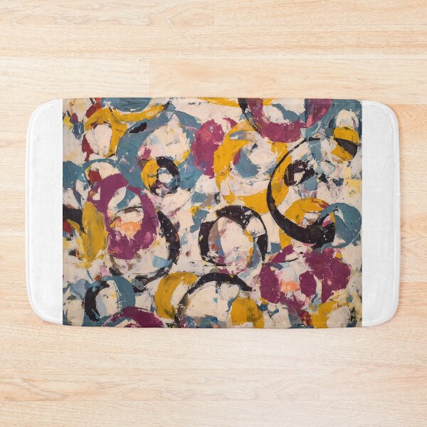 Item preview, Vibrant abstract expressionist Circles and Swirls designed and sold by lautir.