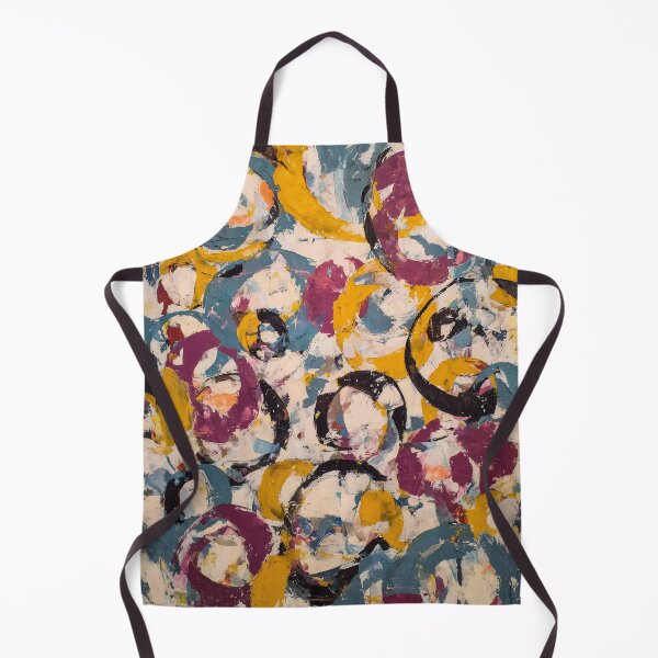 Item preview, Vibrant abstract expressionist Circles and Swirls designed and sold by lautir.