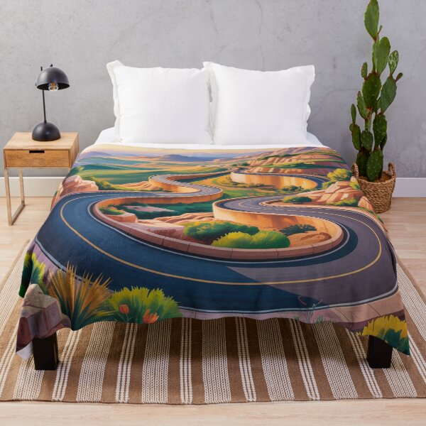 Item preview, Serpentine mountain road through the dramatic landscapes.  designed and sold by Lilashakti ⭐️ ⭐️ ⭐️ ⭐️ ⭐️.