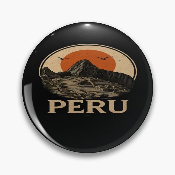 Item preview, Machu Picchu Peru Travel Art – Vintage Inca Ruins & Mountain Illustration for Adventure Lovers designed and sold by Bright Nest Studio.
