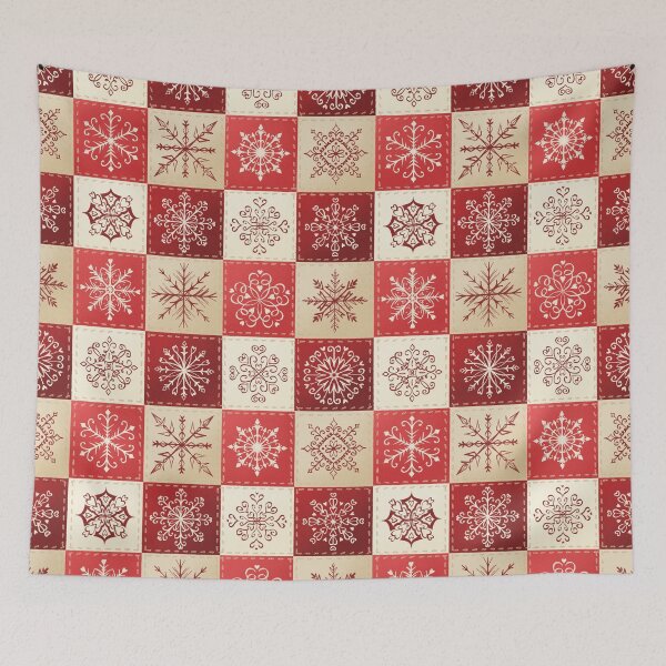 Item preview, Christmas Quilt - red designed and sold by AllegraMussato.