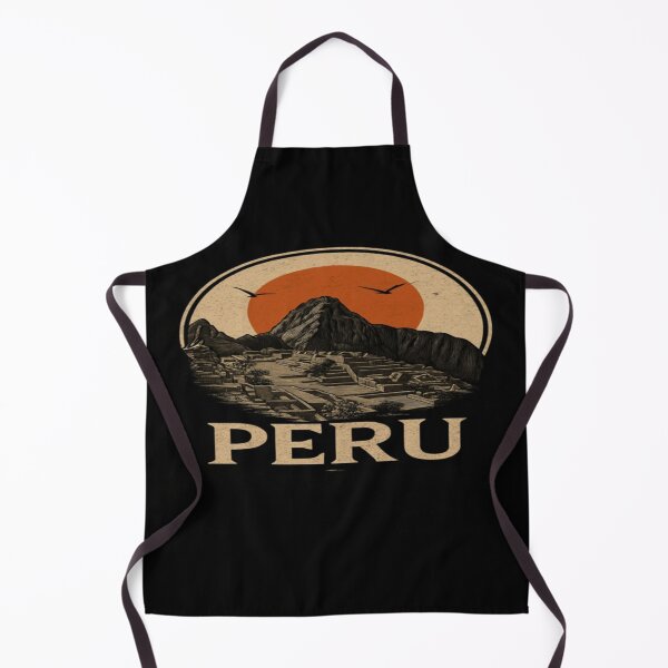 Item preview, Machu Picchu Peru Travel Art – Vintage Inca Ruins & Mountain Illustration for Adventure Lovers designed and sold by Bright Nest Studio.