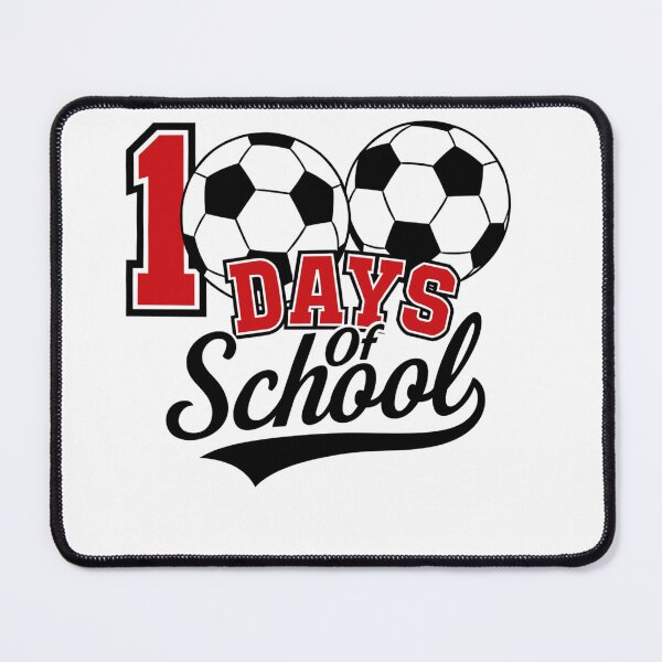 Item preview, 100 days of school football – Sports Theme designed and sold by artcultreone.