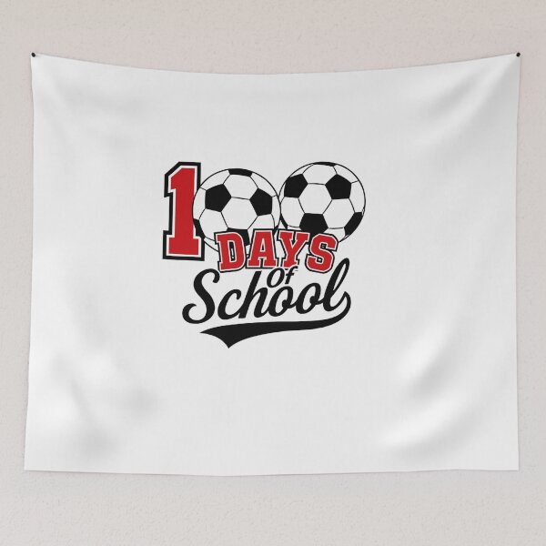 Item preview, 100 days of school football – Sports Theme designed and sold by artcultreone.