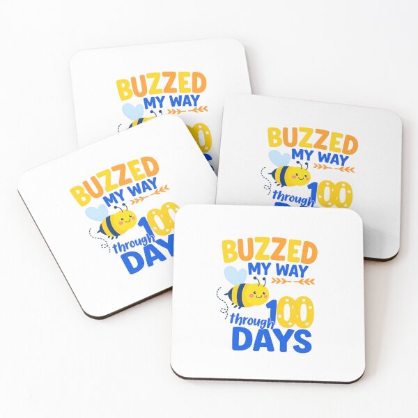 Item preview, buzzed my way through 100 days – Bee Theme designed and sold by artcultreone.